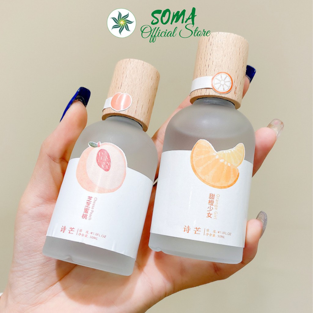 Nước hoa Body Mist Shimang nắp gỗ thân chai mờ 50ml | BigBuy360 - bigbuy360.vn