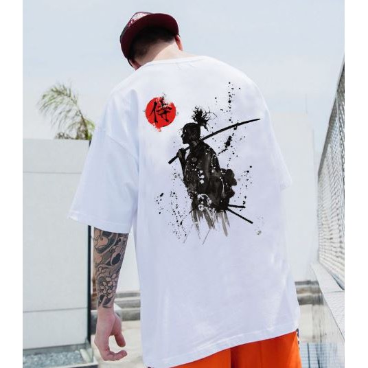 ÁO THUN, ÁO PHÔNG TAY LỠ UNISEX SAMURAI NHẬT BẢN, đủ size M L XL XXL FREESHIP