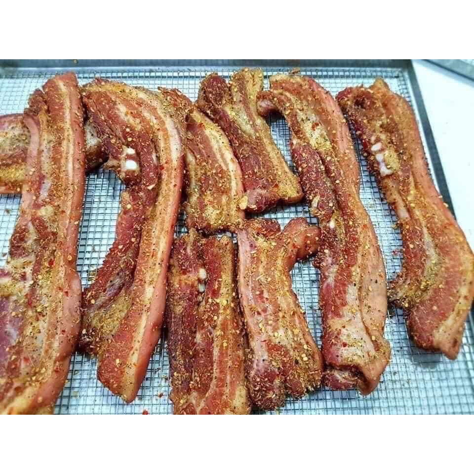 500g Ba rọi sả ớt một nắng ướp sẵn_Giòn Ngon_Giao Hỏa tốc