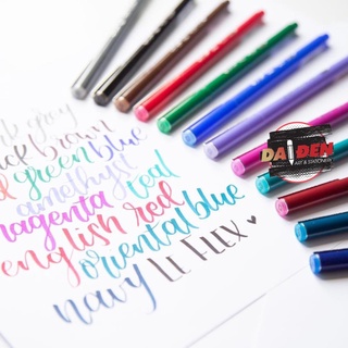 [DA ĐEN] Bút Lẻ Marvy Lepen FLEX Màu Pastel