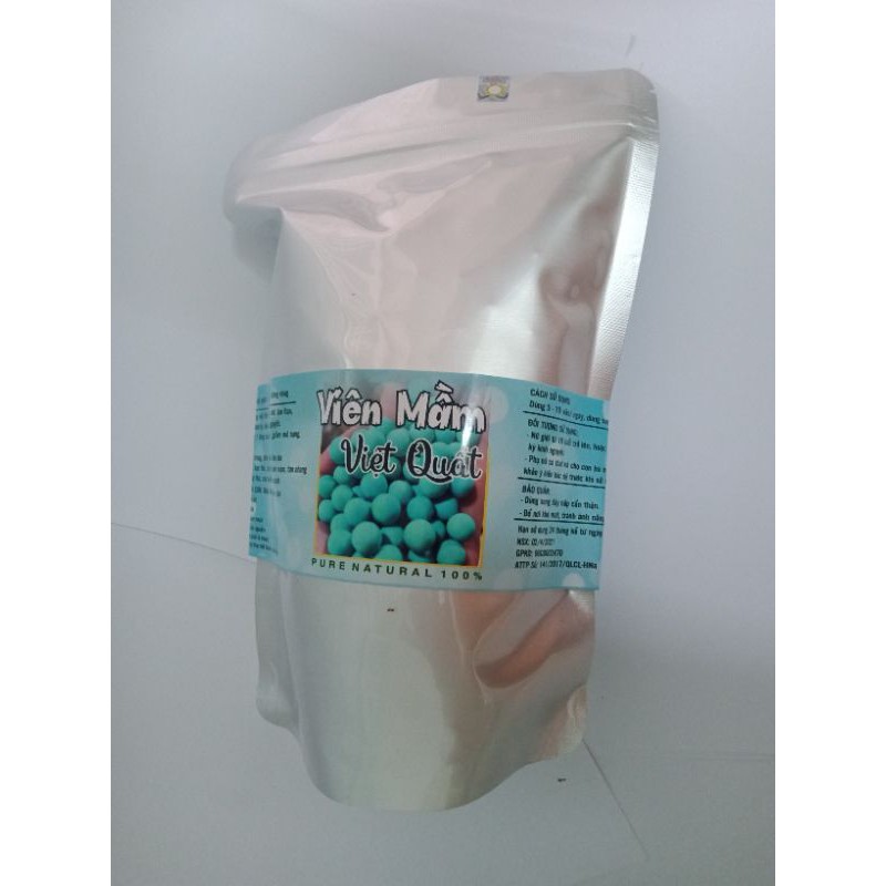 500gr viên mầm việt quất handmade