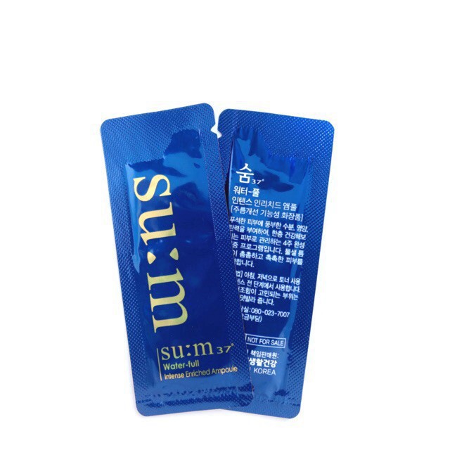 [Mới] Tinh chất vàng sum 37 xanh đậm đặc siêu cấp nước tái tạo da Intense Ampoule Sum37 1ml.