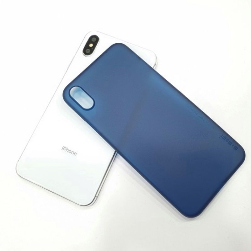 Ốp lưng lụa mềm Iphone X/Xs và Iphone Xs Max Memumi siêu mỏng 0.3 mm
