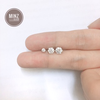 Khuyên bạc nụ đá