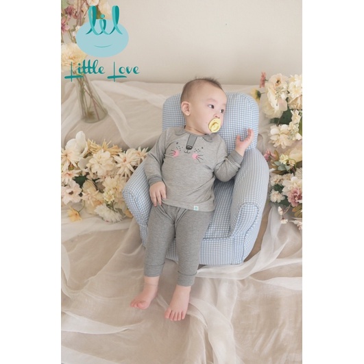 Sale bộ dài tay vải tăm lil