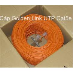 CABLE LAN UTP Golden Link CAT 5E chuyên bootrom bấm sẵn hai đầu