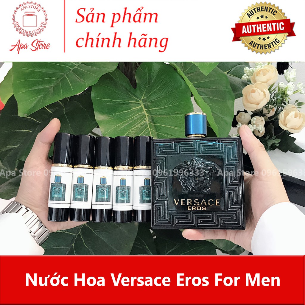 Nước Hoa Versace Eros For Men EDT 10ml | WebRaoVat - webraovat.net.vn