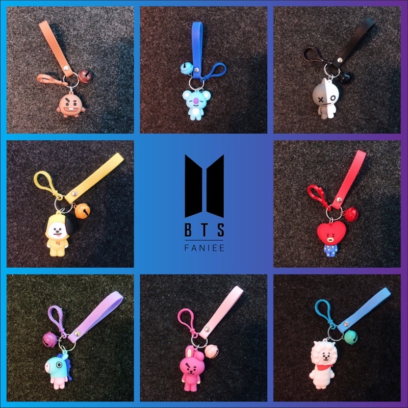 Móc khoá nhiều màu