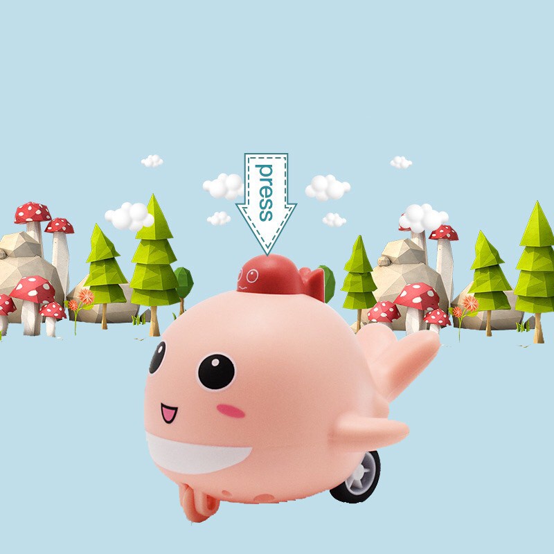 Đồ chơi cho bé mô hình cá heo con SIHIKA dễ thương đáng yêu XB802