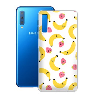[FREESHIP ĐƠN 50K] Ốp lưng Samsung Galaxy A7 2018 / A750 in họa tiết trái cây dễ thương - 01029 Silicone Dẻo