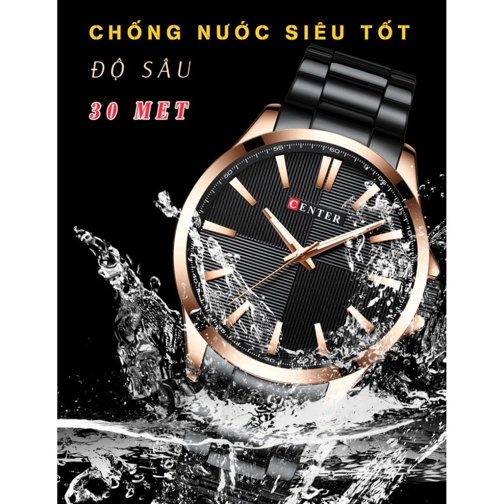 ĐỒNG HỒ NAM CENTER TIME - KHÓA BƯỚM & DÂY ĐÚC ĐẶC [HÀNG XỊN] | BigBuy360 - bigbuy360.vn