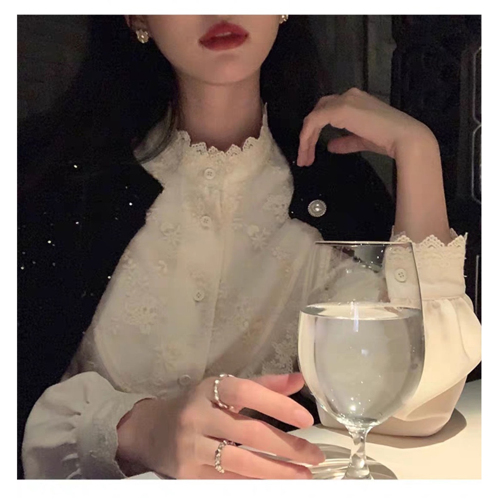 Áo Sơ Mi Thiết Kế Thời Trang Mùa Xuân Tay Dài 2022 Mới Cho Nữ