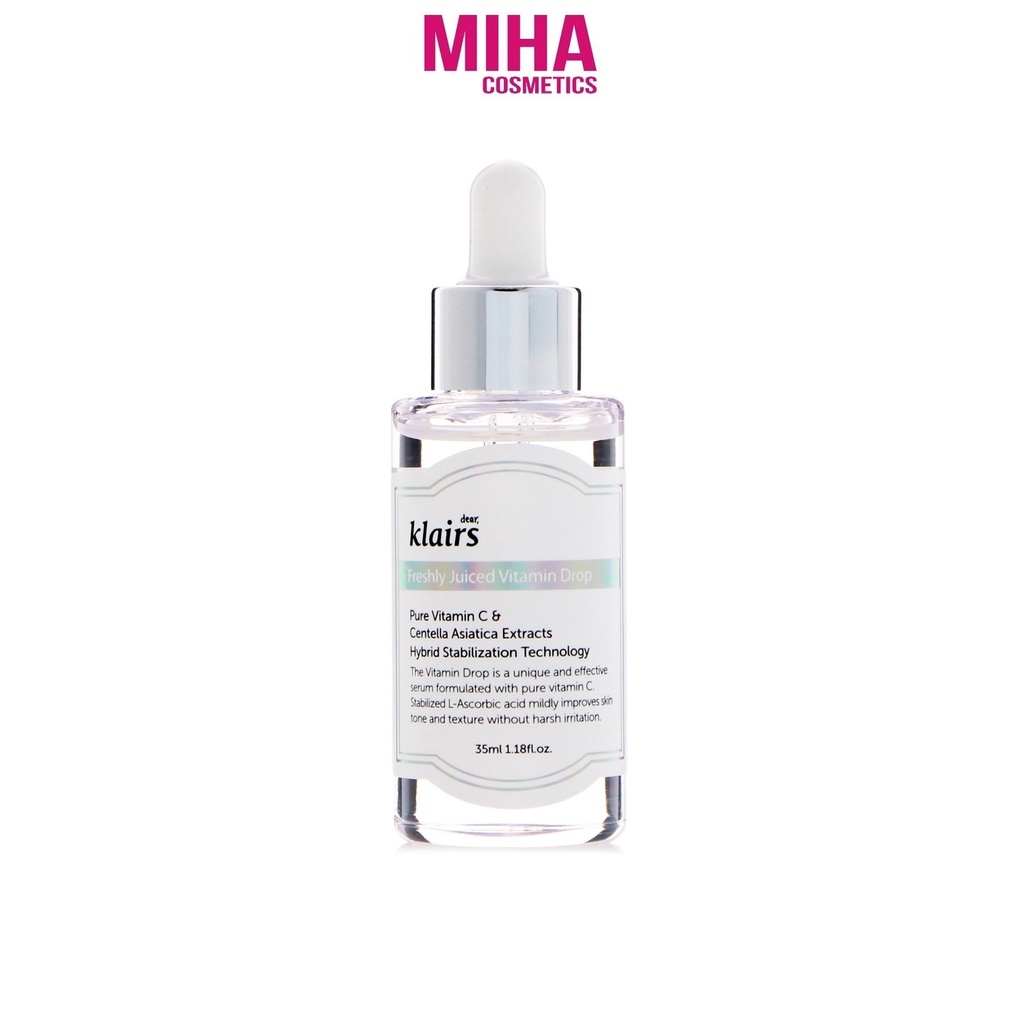 Tinh Chất Làm Sáng Da DEAR KLAIRS Vitamin C Freshly Juiced Vitamin Drop 35ml Hàn Quốc