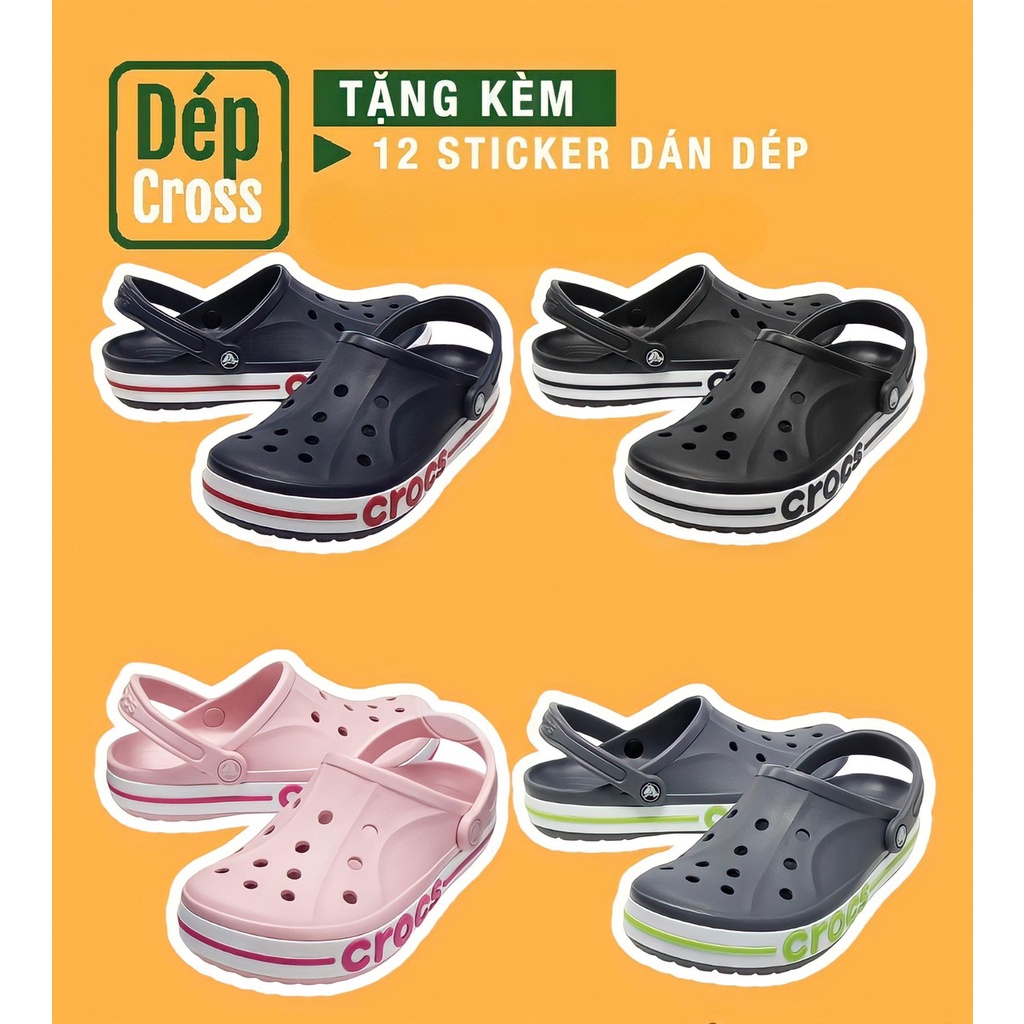 Sục Bánh Mì Baya Cross Nhiều Màu Cho Nam Và Nữ Size 35 36 37 38 39 40 41 42 43 44 45