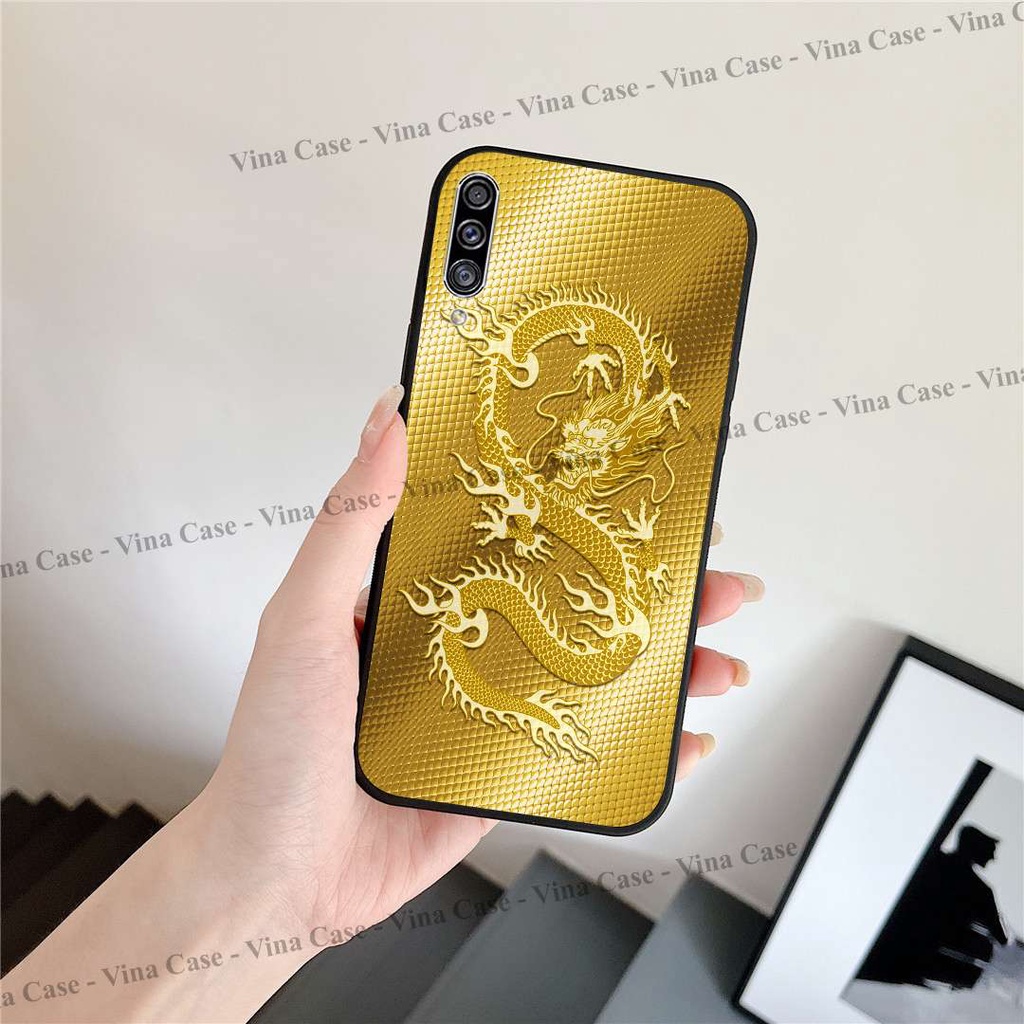 Ốp lưng kính Rồng Tài Lộc 3D cho Samsung A50 - Samsung A50s - Samsung A30s - Samsung A70 -Samsung A70s - Samsung A7 2018