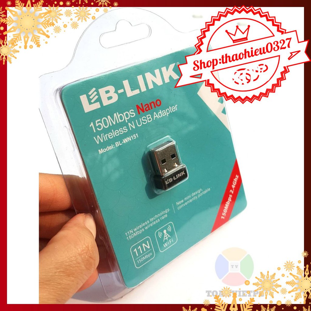 20 Usb thu Wifi Lblink BL-WN151 bh 2 năm