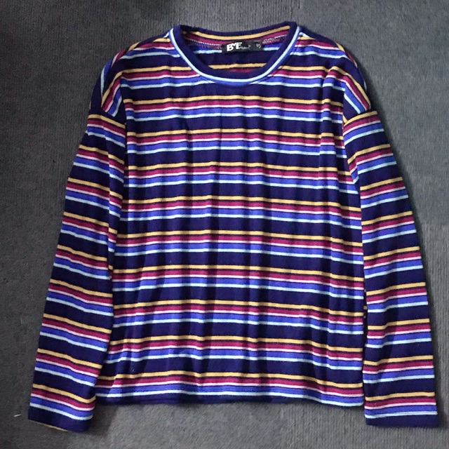 Áo nỉ kẻ Bforever-vnxk