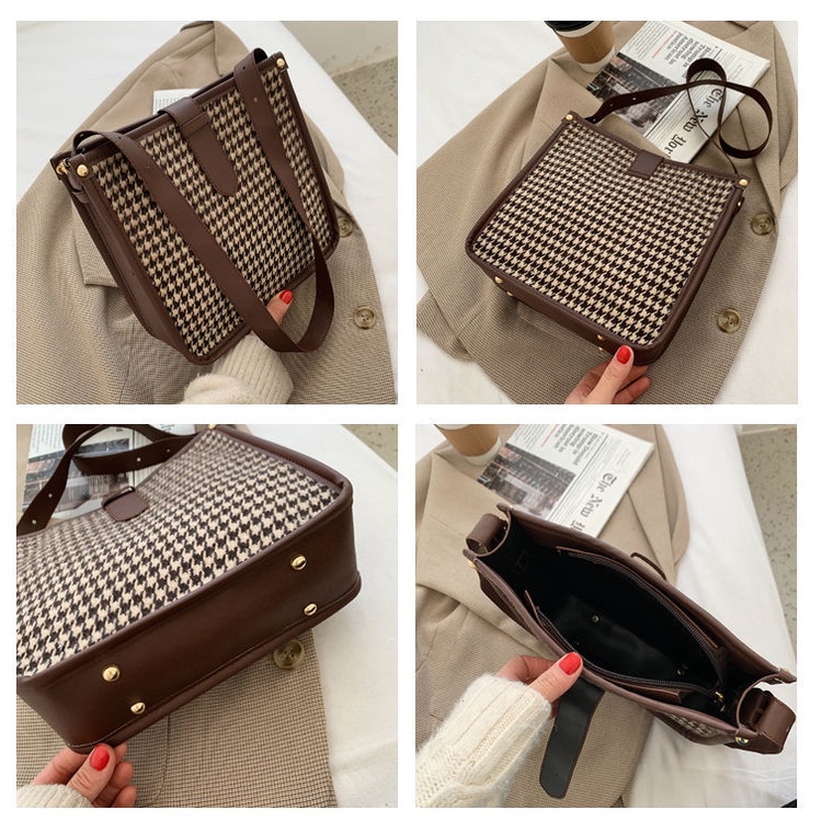 Túi Đeo Vai Cỡ Lớn Thời Trang Thu Đông Cho Nữ