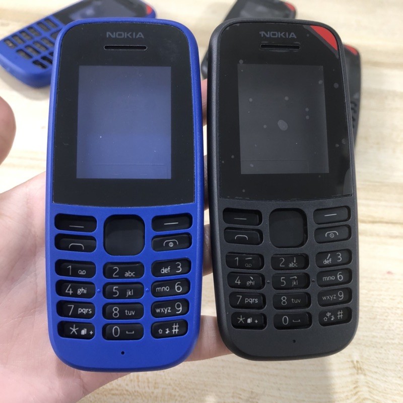 Bộ Vỏ + Phím NoKiA 105/2019 Zin Hàng Cao Cấp.