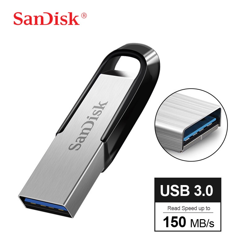 Usb 3.0 Sandisk Ultra 32gb - 64gb CZ43  Cz73  vỏ sắt