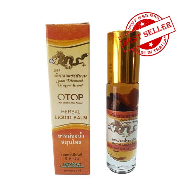 Dầu Thảo Dược OTP 26 Vị Thái Lan Chai 8ml