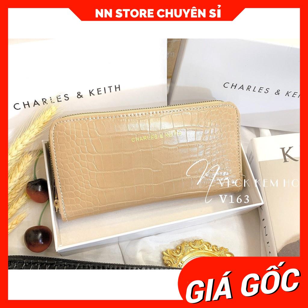 VÍ C&amp;K KÈM HỘP SANG TRỌNG V163 ⚡FREESHIP⚡100% ẢNH THẬT⚡ NN CHUYÊN SỈ - NN STORE