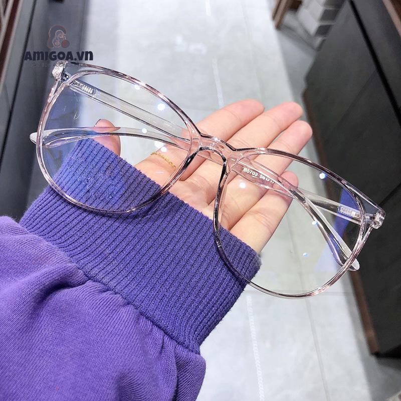 ✨✨Kính giả cận mắt tròn thời trang gọng ngố học sinh nam nữ giá rẻ