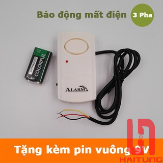 Chuông Báo Mất Điện 3 Pha 380V, Còi Báo Mất Điện 3 Pha
