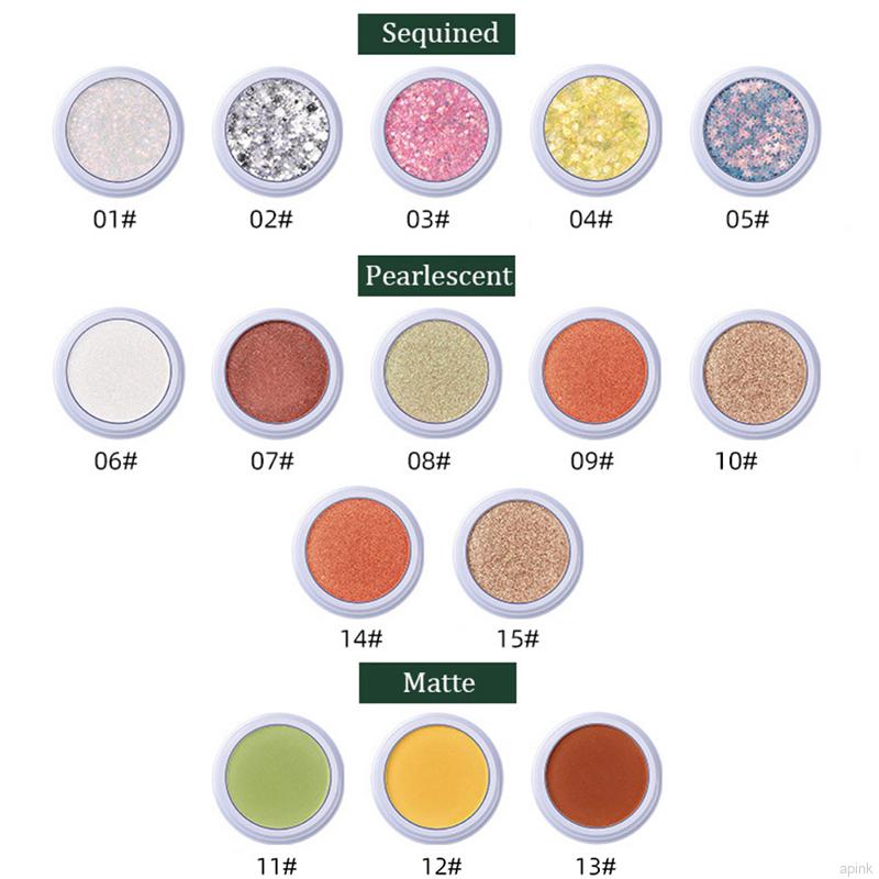 Bảng phấn mắt màu lì nhũ không thấm nước lâu trôi | BigBuy360 - bigbuy360.vn