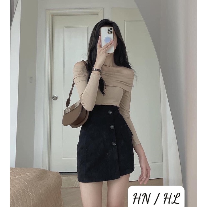  Chân váy nhung co dãn phiên bản mùa Thu Đông 2022 | BigBuy360 - bigbuy360.vn