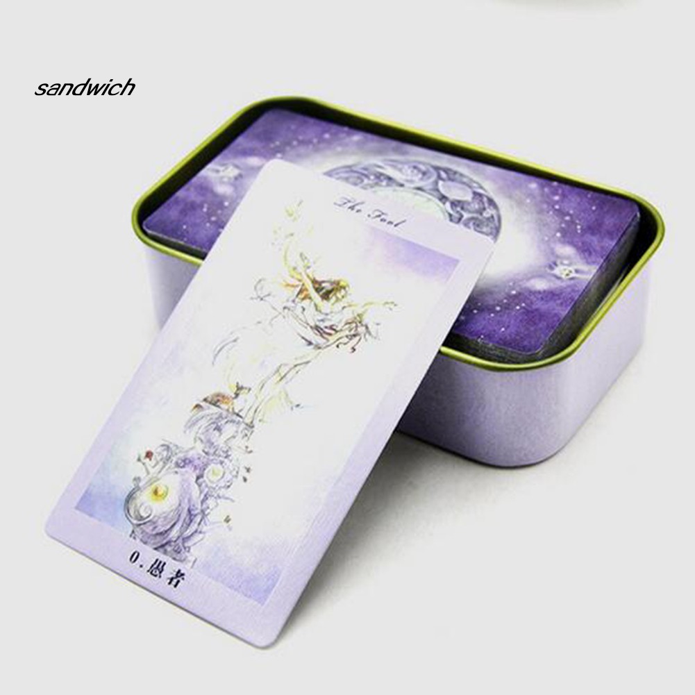 Bộ Bài Tarot Kiểu Dáng Cổ Điển Độc Đáo Kèm Hộp Đựng Tiện Dụng