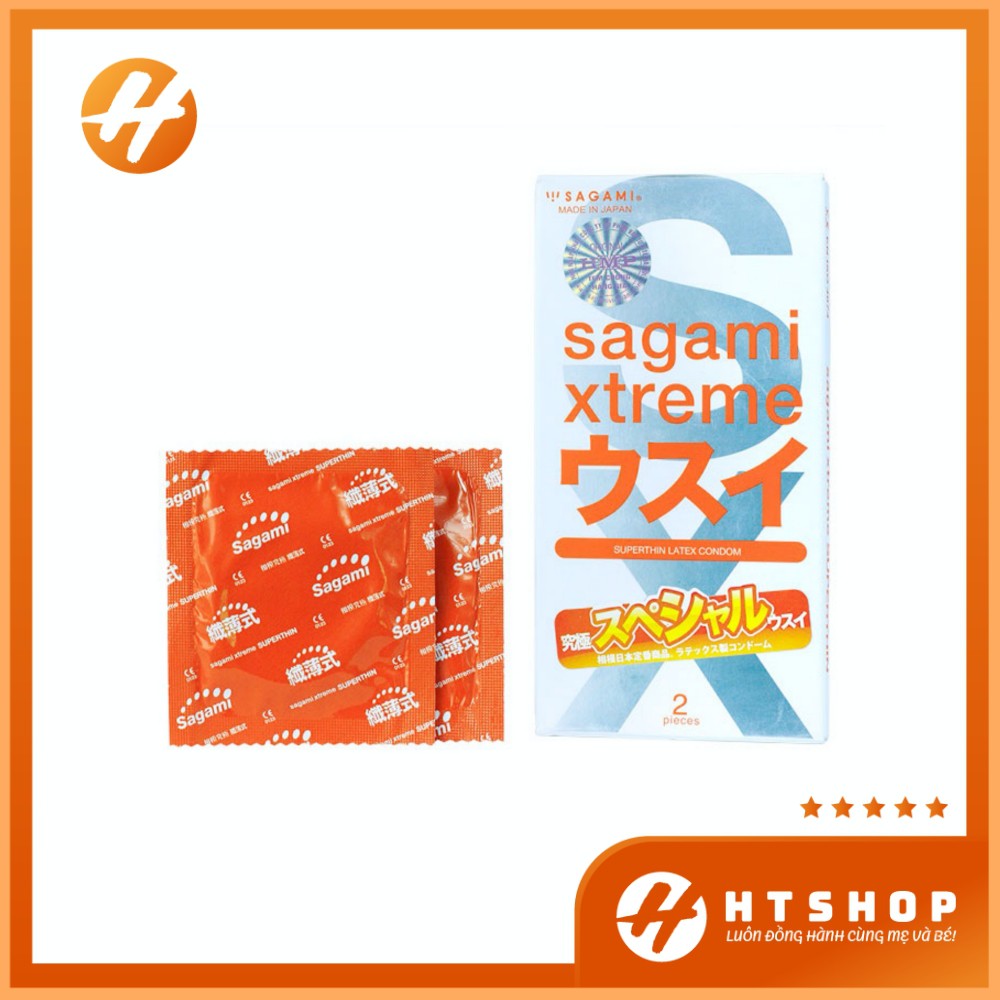Bao Cao Su Sagami Xtreme Super Thin Siêu Mỏng Chân Thật Đến Bất Ngờ - Nhật Bản