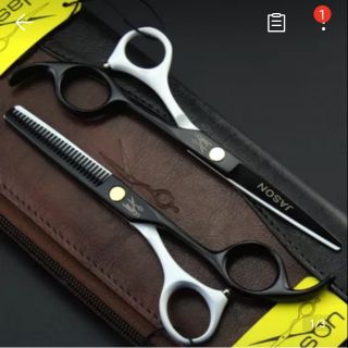 Kéo cắt và kéo tỉa tóc Jason HD-51 (5,5 inch)