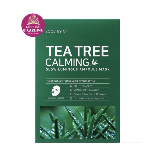 [Chính Hãng] Lẻ Miếng Mặt Nạ Tràm Trà Some By Mi Tea Tree Calming