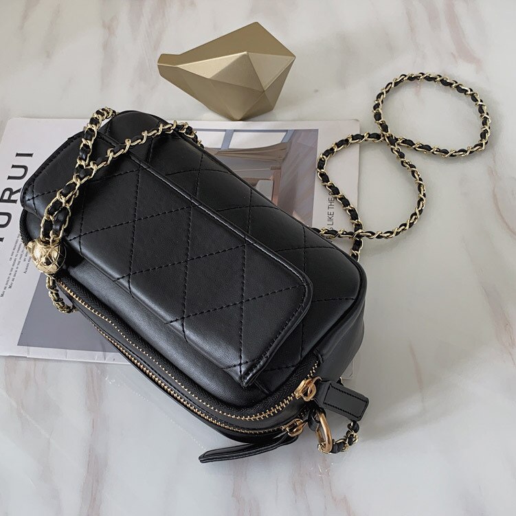 Túi xách JASMIN NOIR kiểu dáng nhỏ gọn thời trang Hàn Quốc cho nữ