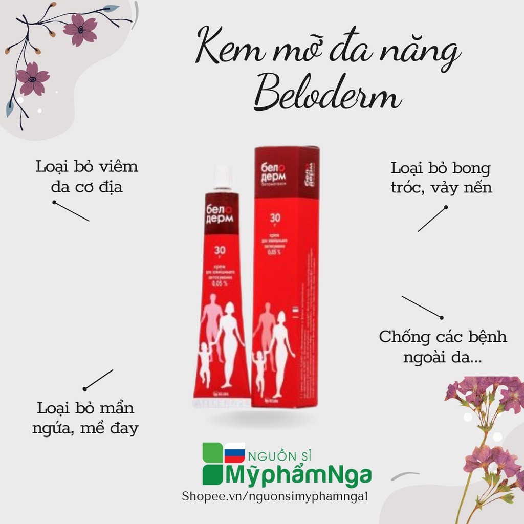 Kem mỡ đa năng Beloderm