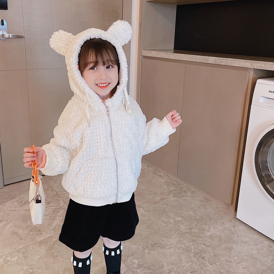 Áo khoác thiết kế thời trang mùa thu đông phong cách Hàn Quốc dành cho bé gái