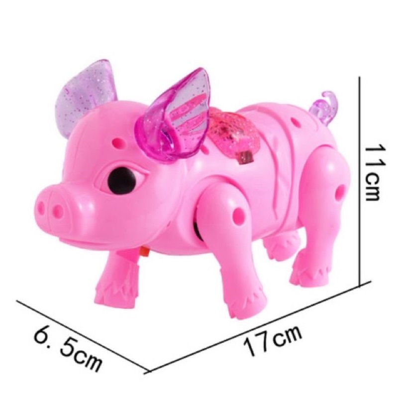 LỢN CHẠY PIN, CÓ NHẠC CÓ ĐÈN, HEO ĐÁNG YÊU