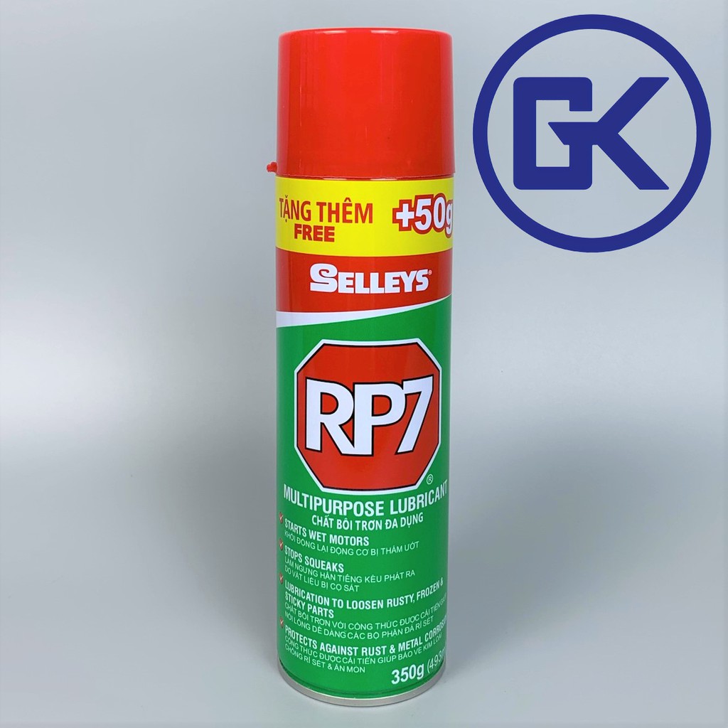 Bình xịt chống rỉ sét và bôi trơn Selleys RP7
