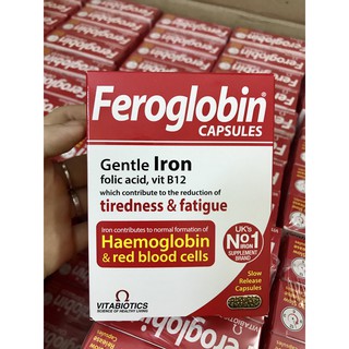 Viên bổ sung sắt Feroglobin hộp 30 viên