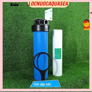 Cốc Lọc 20 inch Béo ♦ Cốc Lọc To ♦ Cốc Lọc Tổng Đầu Nguồn ĐÃ BAO GỒM LÕI VÀ GIÁ SẮT NHƯ HÌNH