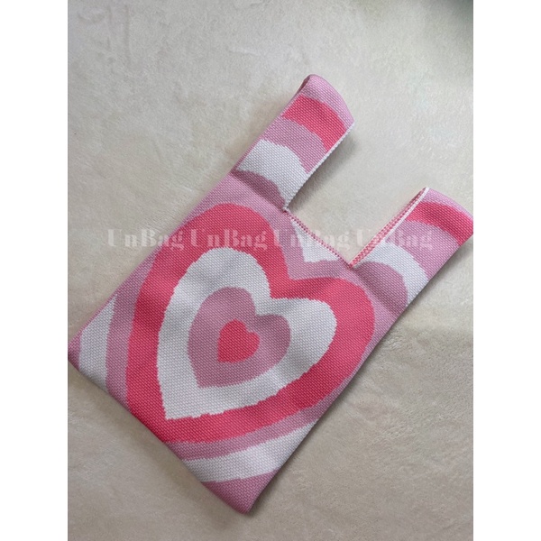 Túi đeo tay len dệt kim túi picnic túi đi biển mùa hè