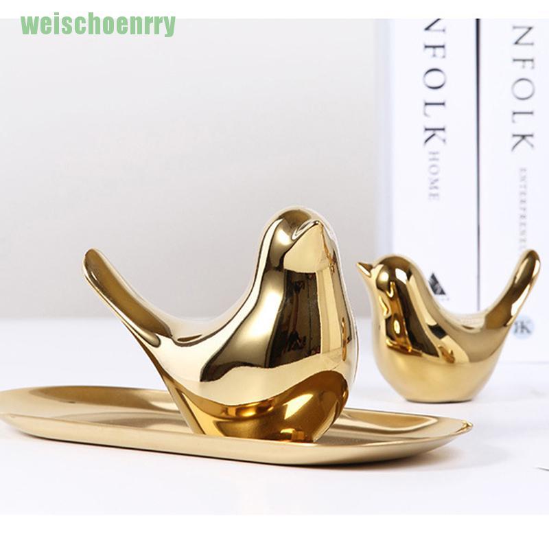 ■Tượng Gốm Hình Chim Vàng Điêu Khắc Độc Đáo