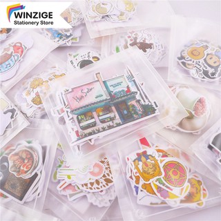 Set 10-40 miếng dán Winzige họa tiết hoạt hình dùng để trang trí đa năng