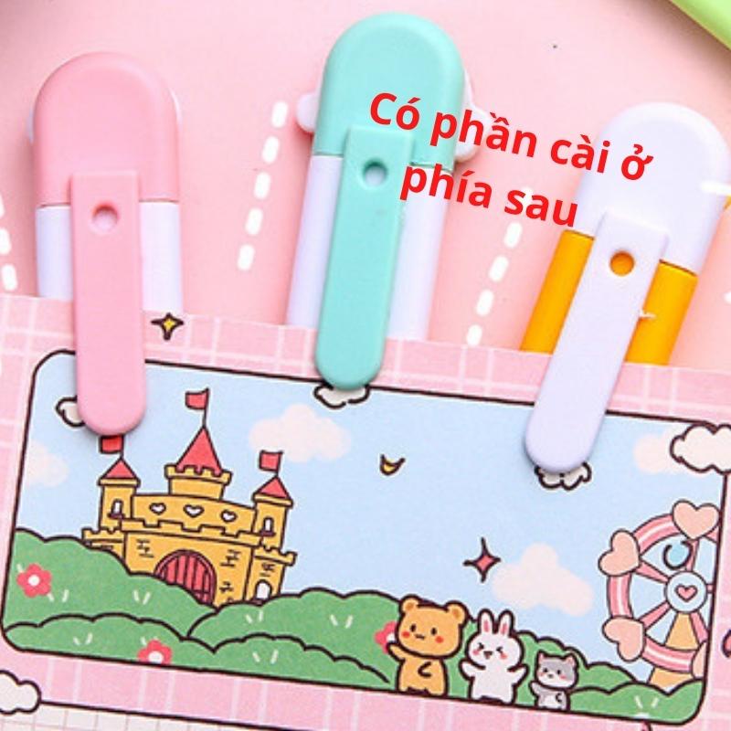 Dao rọc giấy mini gắn hình ngộ nghĩnh, dao đa năng dễ dàng sử dụng bỏ túi cho học sinh và văn phòng.
