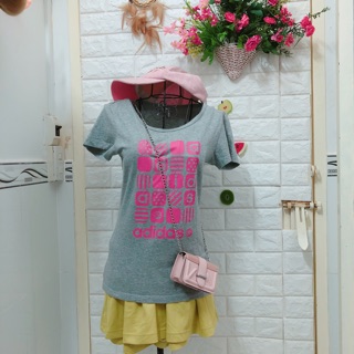 Set áo thun quần short chu choe
