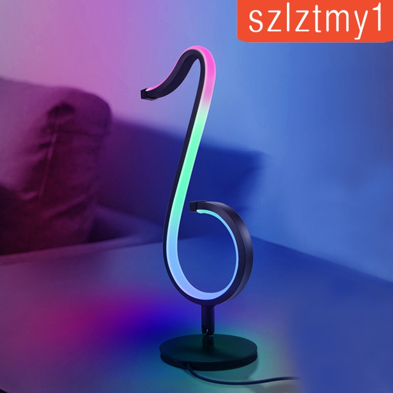 3D Magical Table USB Moon Light Dimmable Touch Sensor Desk Night Lamp Decor