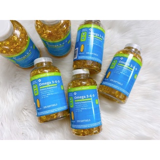 [Hàng Mỹ] Viên uống Omega 369 Member Mark 325 viên.