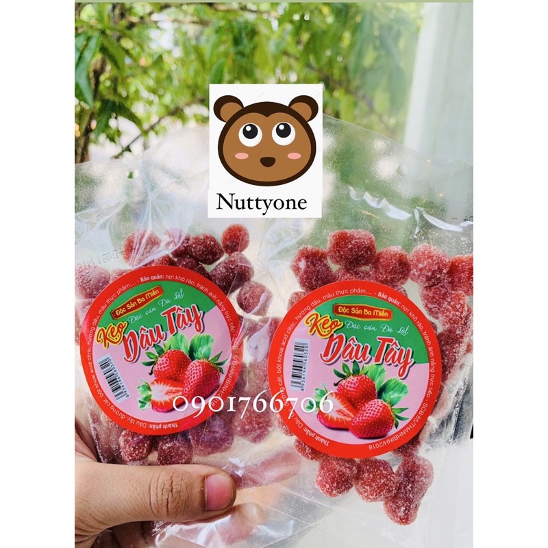 🍓 KẸO DÂU TÂY- ĐẶC SẢN ĐÀ LẠT CAO CẤP 40g🍓