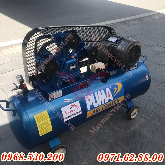 Máy nén khí Puma 4HP 200 lít W-0.36/8 cho Gara